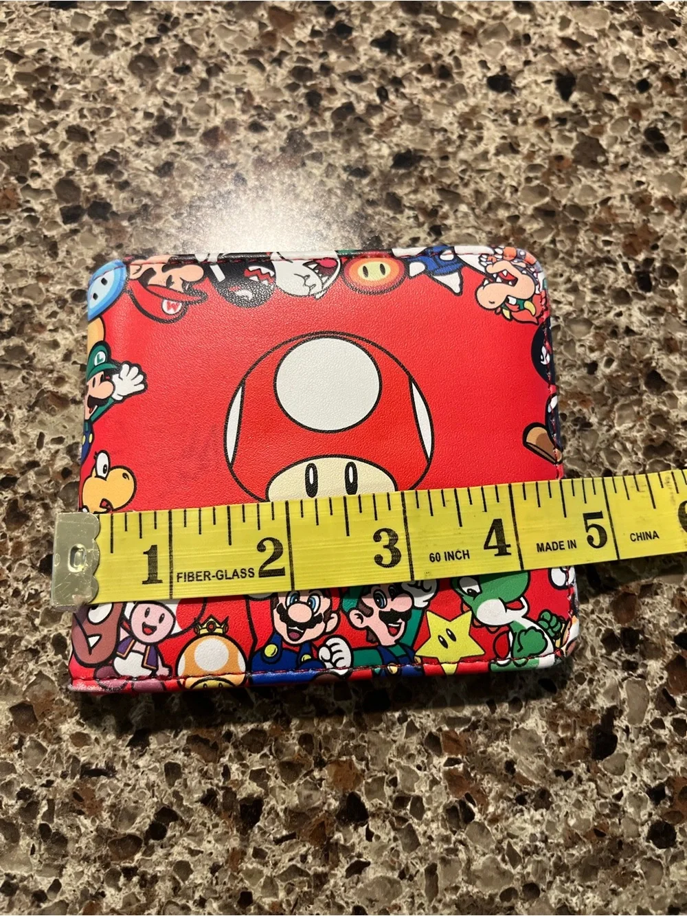 Nintendo Super Mario Red Mushroom Wallet
